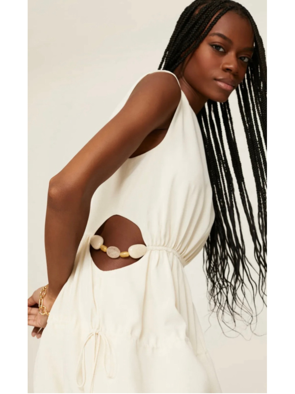 Jonathan Simkhai Romy Stone Mini Dress - Picture 7 of 7
